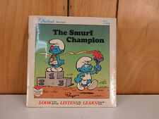 Smurf's Champion Vintage 1983 Starland Children's Record Book Read A Long picture
