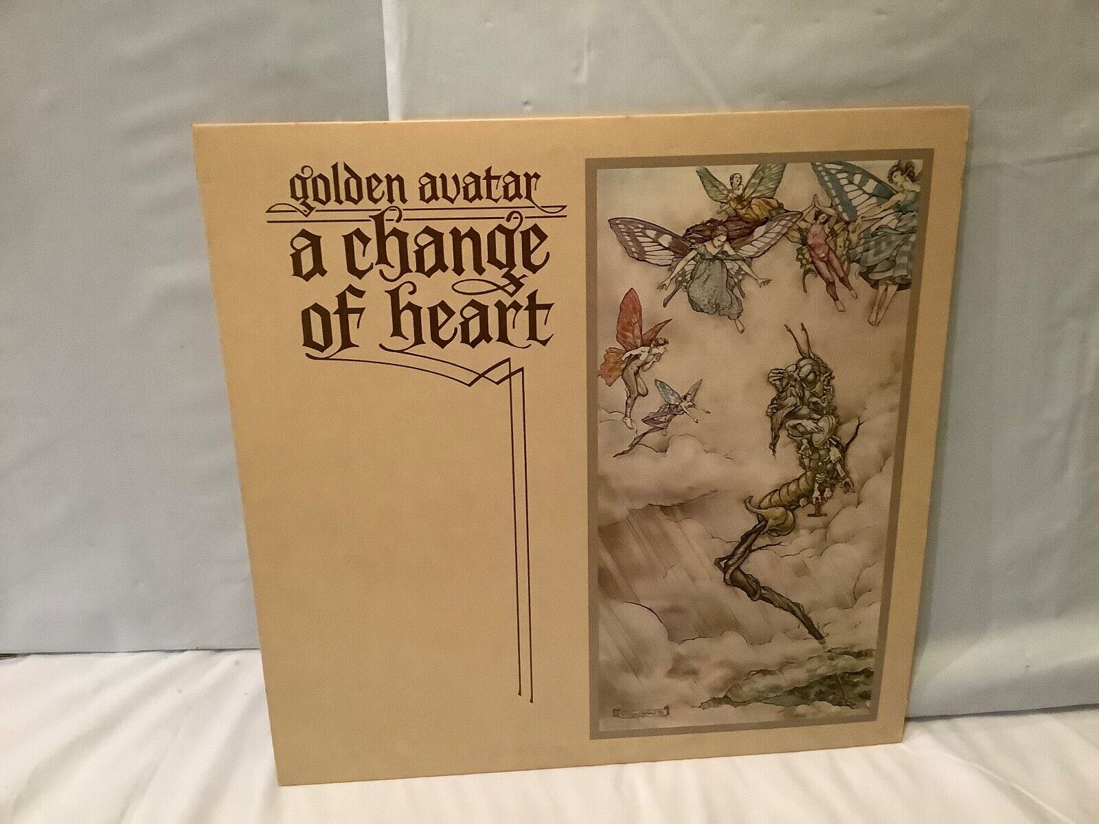 ORIG VINTAGE Golden Avatar-A Change Of Heart Sudarshan Disc SD1  NEAR MINT