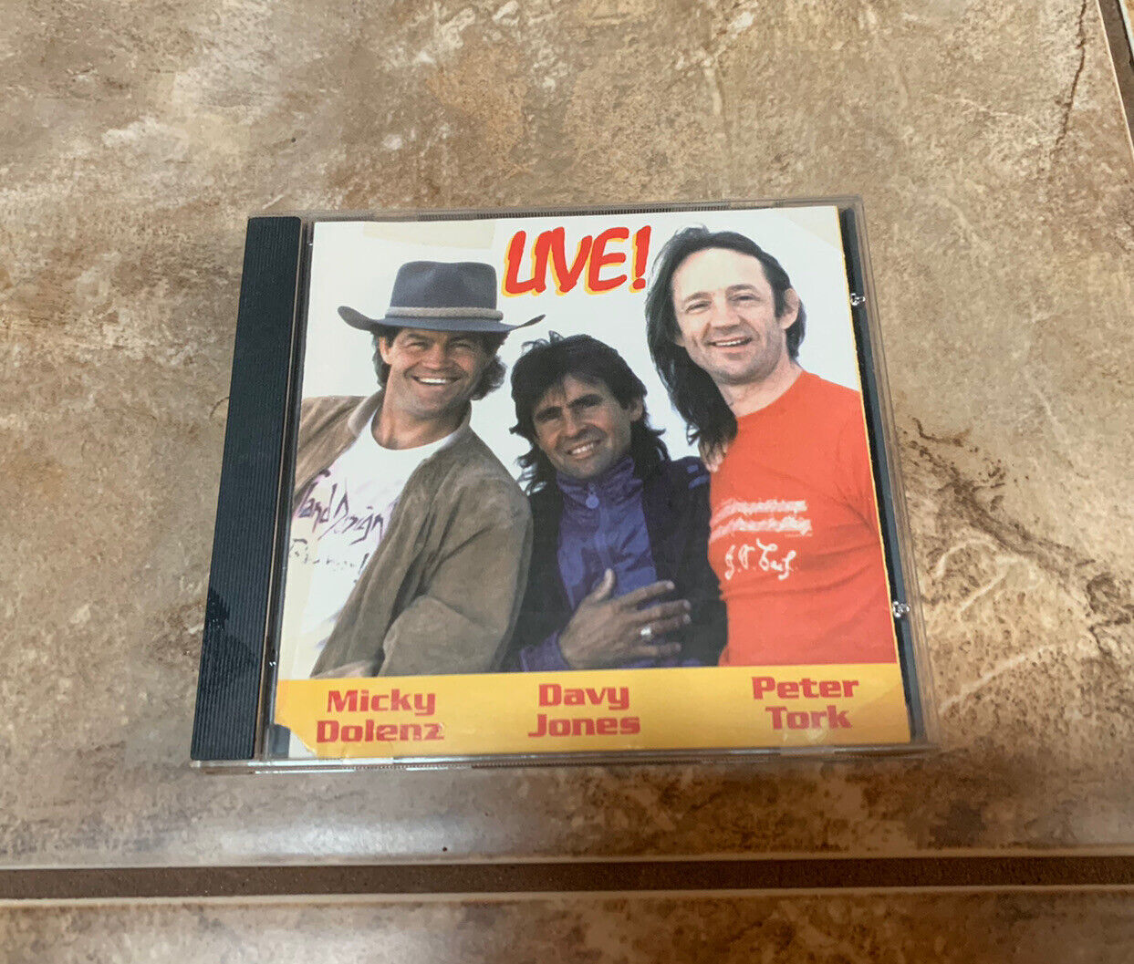 Mickey Dolenz Davy Jones Peter Tork LIVE CD 1986 The Monkees I'm a Believer