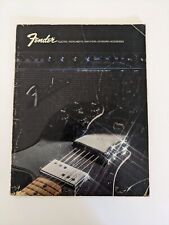 1972 Fender Electric Instruments Catalog Amplifier Guitar Bass No Holes In Cover picture