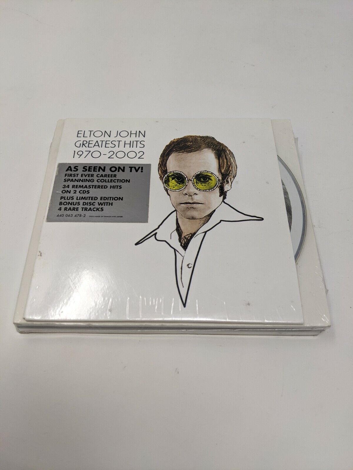 Elton John Greatest Hits 1970-2002 (CD, 2002, New) *Please read description