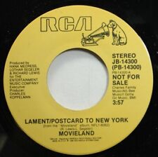Soul Promo Nm 45 Movieland - Lament/Postcard To New York / Postcard To New York picture