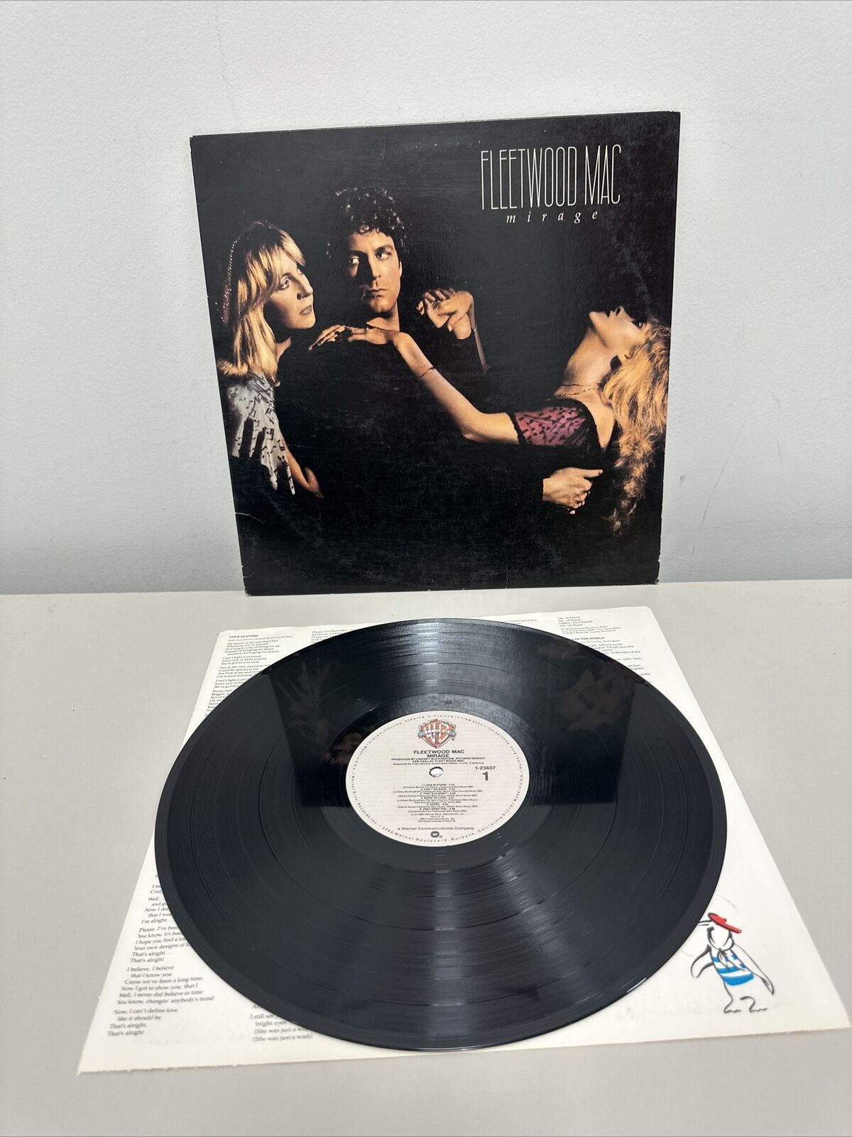 Mirage [LP] by Fleetwood Mac (Vinyl, Warner Bros. Records Record Label) VG+