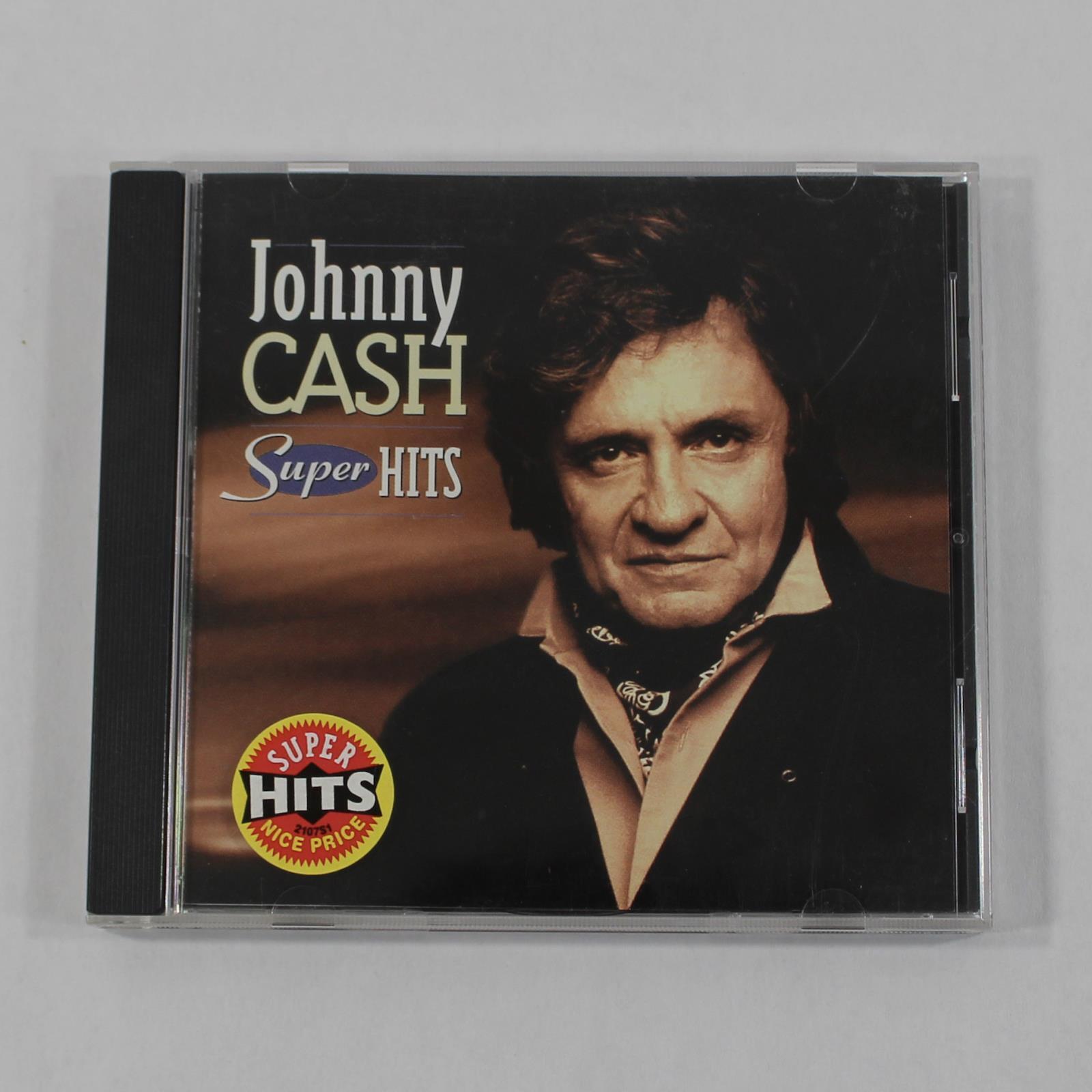 Johnny Cash Super Hits CD Music Disc 1994 Columbia CK 66773 Compilation