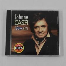 Johnny Cash Super Hits CD Music Disc 1994 Columbia CK 66773 Compilation picture