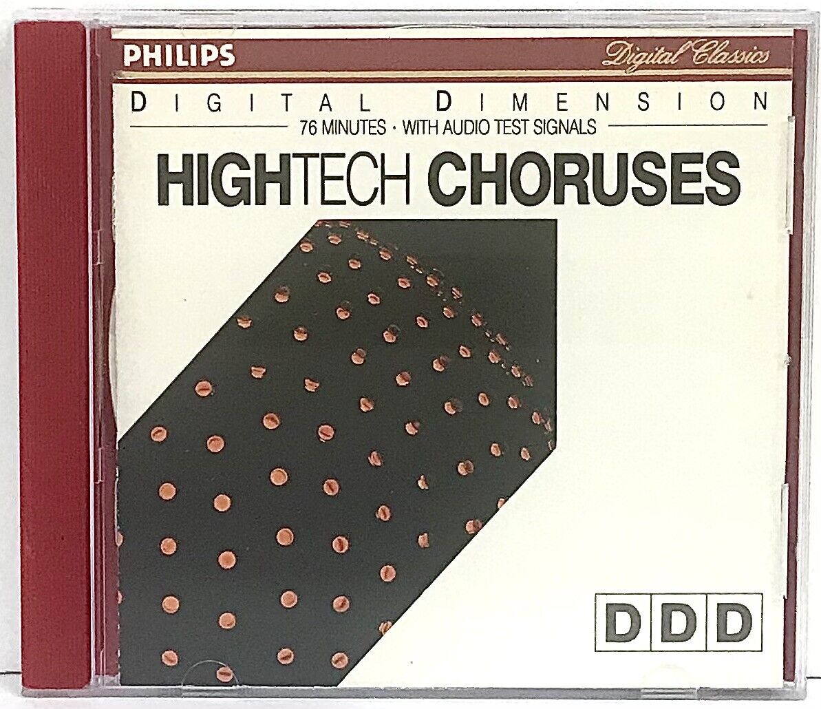 High Tech Choruses Digital Dimension 76 Minutes With Audio Test Signals 1990