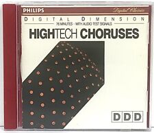 High Tech Choruses Digital Dimension 76 Minutes With Audio Test Signals 1990 picture