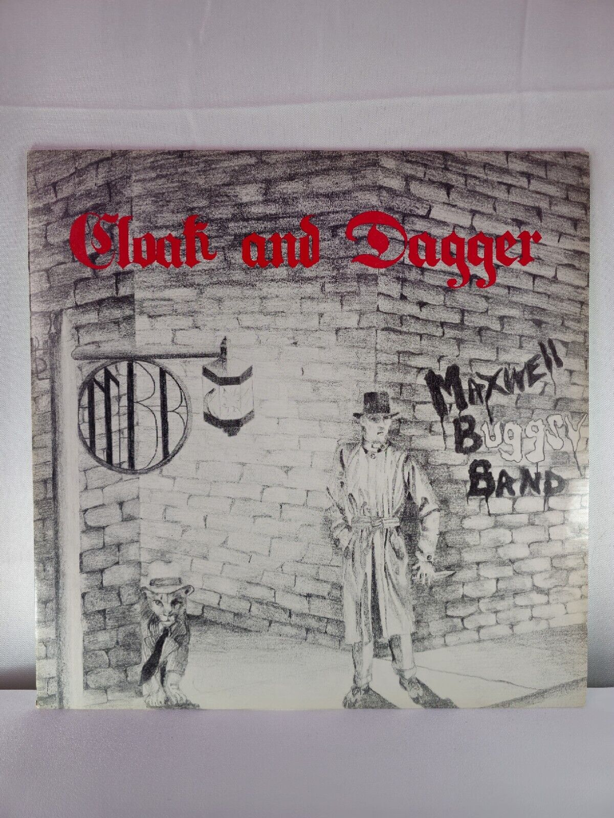 Maxwell Buggsy Band: Cloak and Dagger [LP] 1983 Vinyl Record Rare Hard Rock