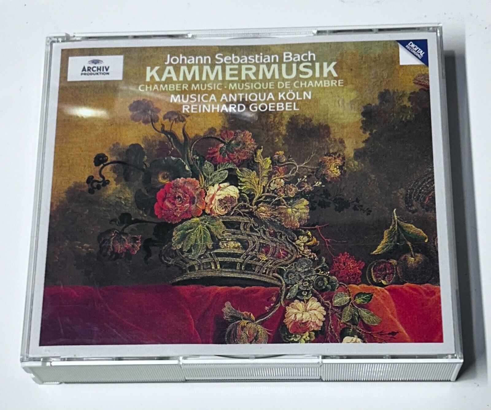 Kammermusik Johann Sebastian Bach Reinhard Goebel Musica Antiqua Koln 5CD VG
