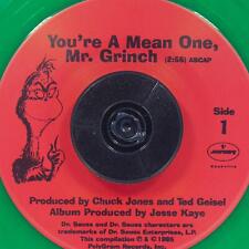 DR. SEUSS You'Re A Mean One, Mr. Grinch MERCURY 0-422-852-110-7-8 NM 45rpm Green picture