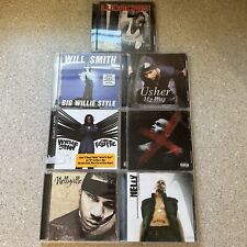 Lot Of 7 Misc CDs (Nelly, Ludacris, Will Smith, Chris Brown, Usher, Wyclef Jean) picture