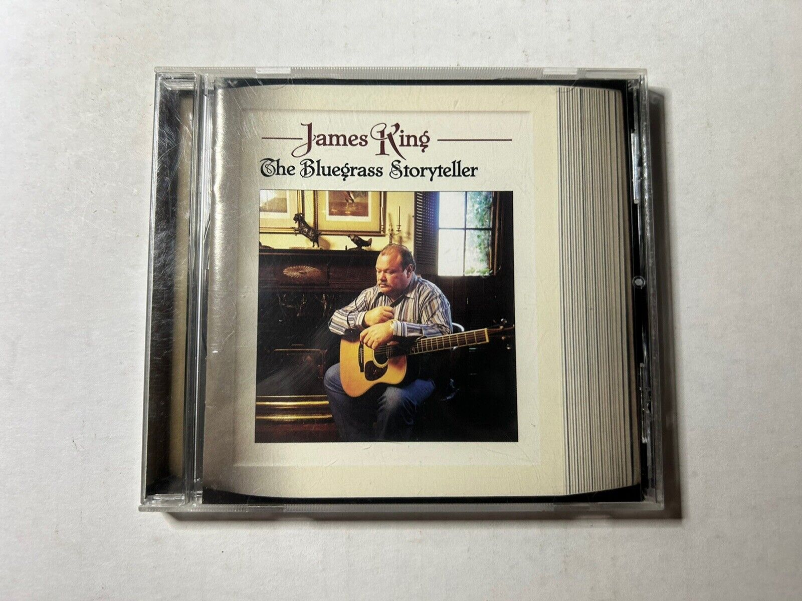 James King The Bluegrass Storyteller 11661 0551 2 CD First Edition EX