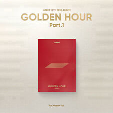 Ateez 10th Mini Album [GOLDEN HOUR : Part.1] [QR Card] POCAALBUM Ver _ 9 Choose picture