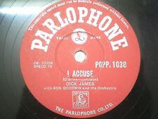 DICK JAMES POPP 1038  RARE 78 RPM RECORD 10