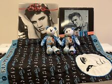 Elvis Presley Vintage Bulk Lot 2xcalendars 2xTeddy Bears Big Tea Towel picture