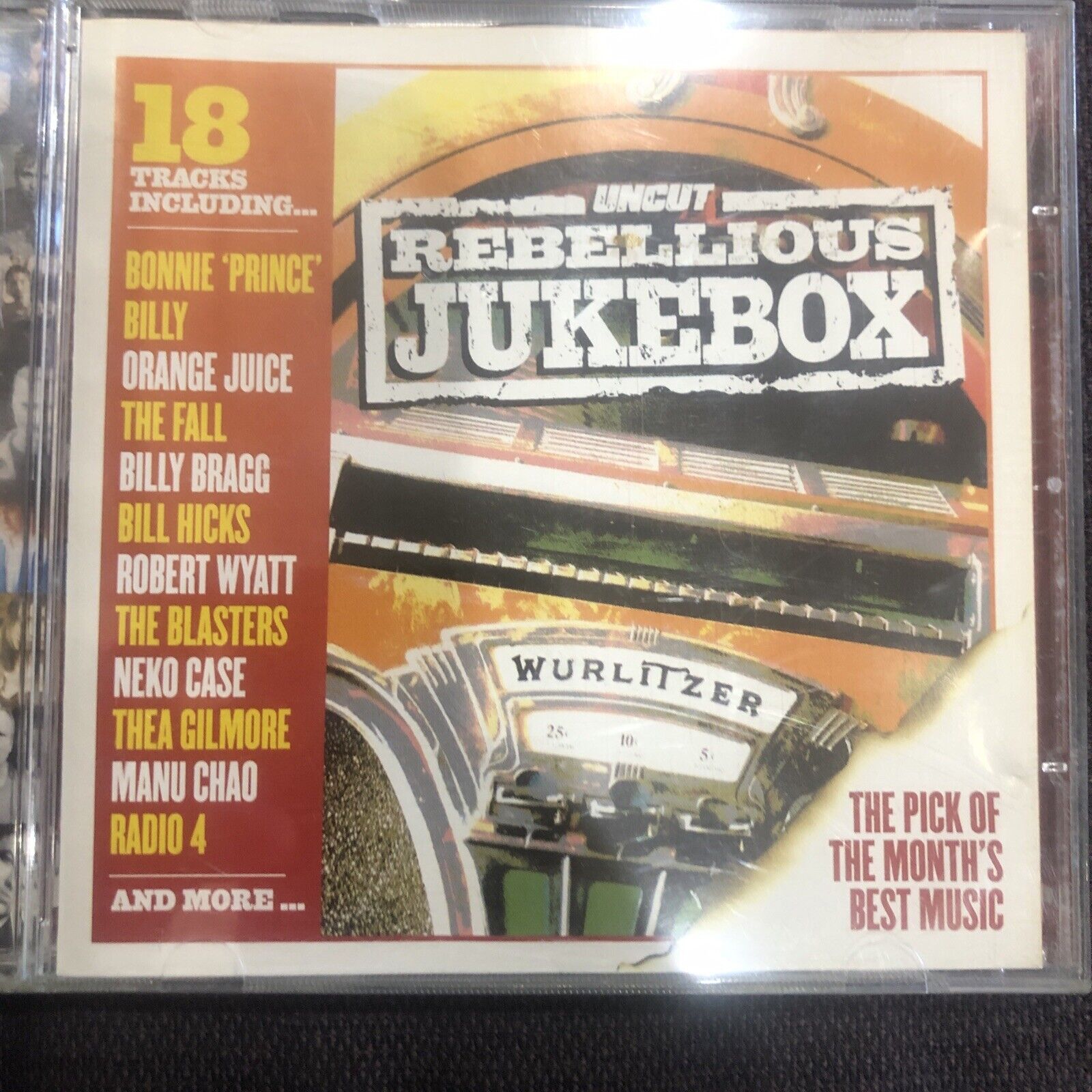 Uncut Rebellious Jukebox Cd Wurlitzer 