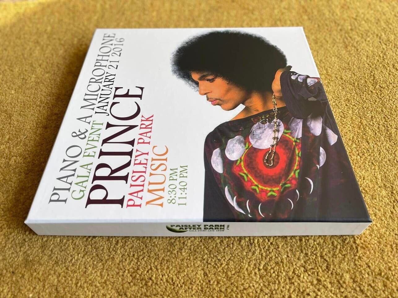 Prince Piano and Microphone Gala Event Paisley Park 2016 4 Vinyl Box RARE OOP