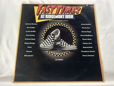 Fast Times At Ridgemont High Soundtrack 60158 Gatefold OG Inners Tested NM VG+ picture