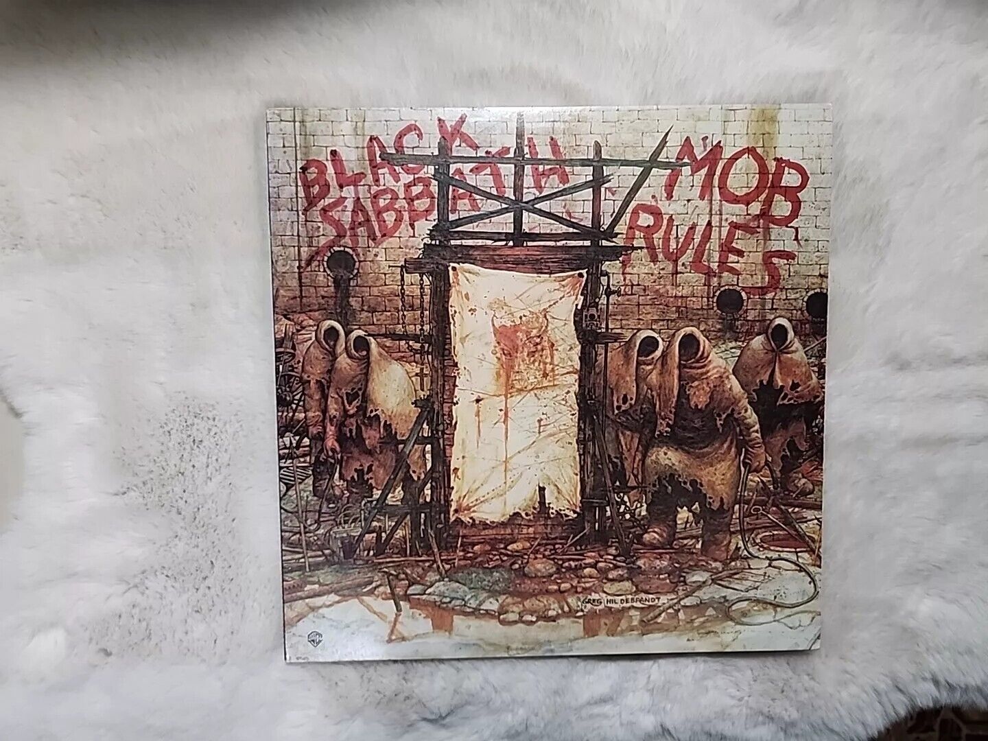 Black Sabbath Mob Rules Vinyl 1ST 1981 Original BSK 3605 LP Rock Heavy Metal 