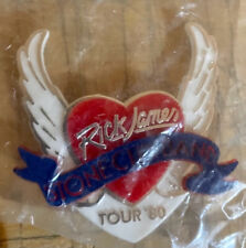 RICK JAMES VINTAGE PIN BUTTON TOUR 1980 STONE CITY BAND FUNK SOUL SUPER FREAK picture