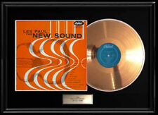 LES PAUL THE NEW SOUND  ALBUM LP ALBUM GOLD METALIZED VINYL RECORD RARE NON RIAA picture