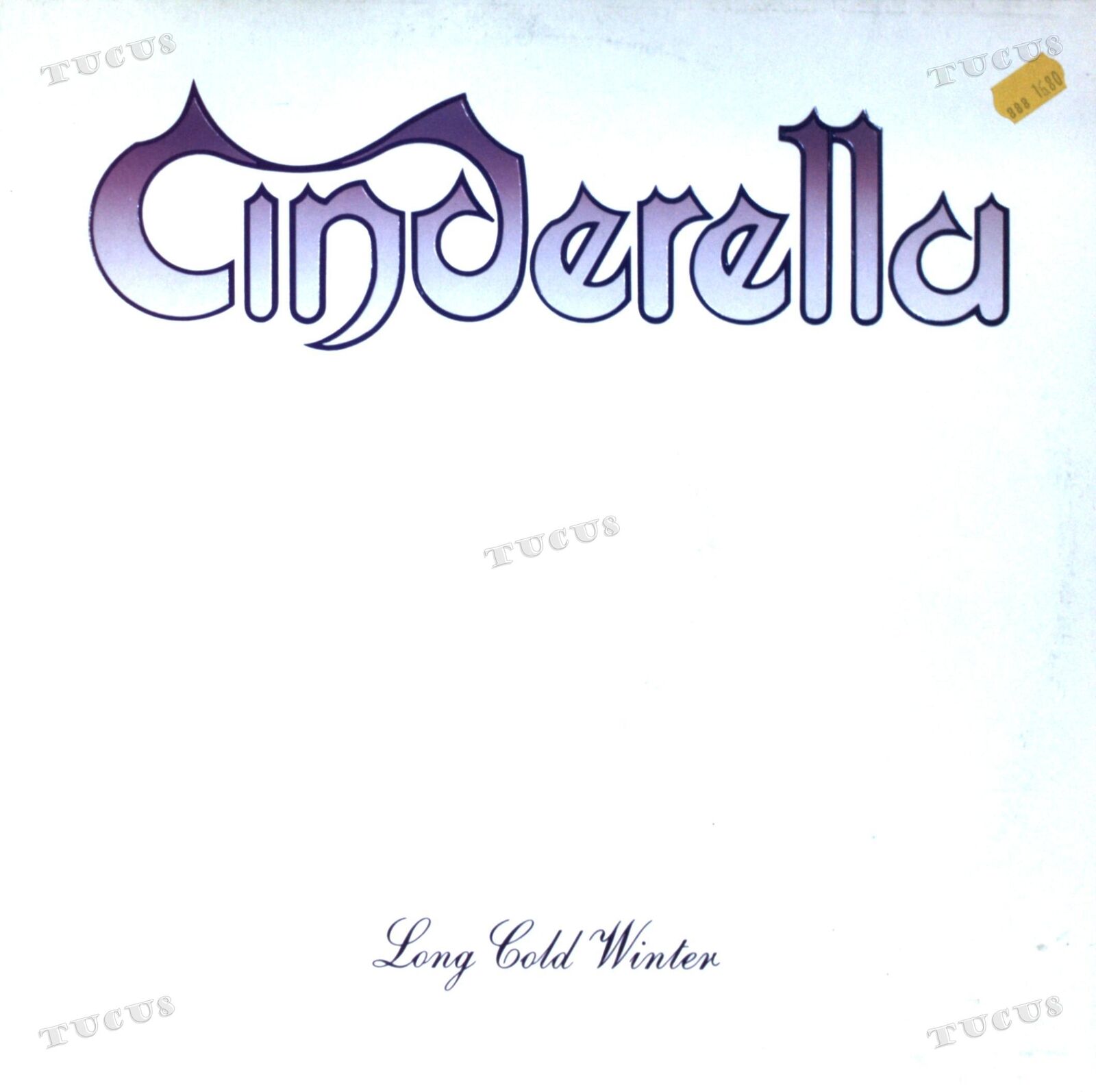 Cinderella - Long Cold Winter EU LP 1988 + OIS (VG+/VG) Vinyl .*