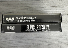 Vintage Lot of 2 Various Elvis Presley Cassette Tapes picture