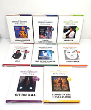 Michael Jackson Book and CD Bookcase Limited Edition Lot of 8 NEW & SEALED CDs picture