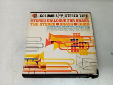 Vintage Columbia Stereo Dialogue For Brass Stereo 4-Track Tape picture