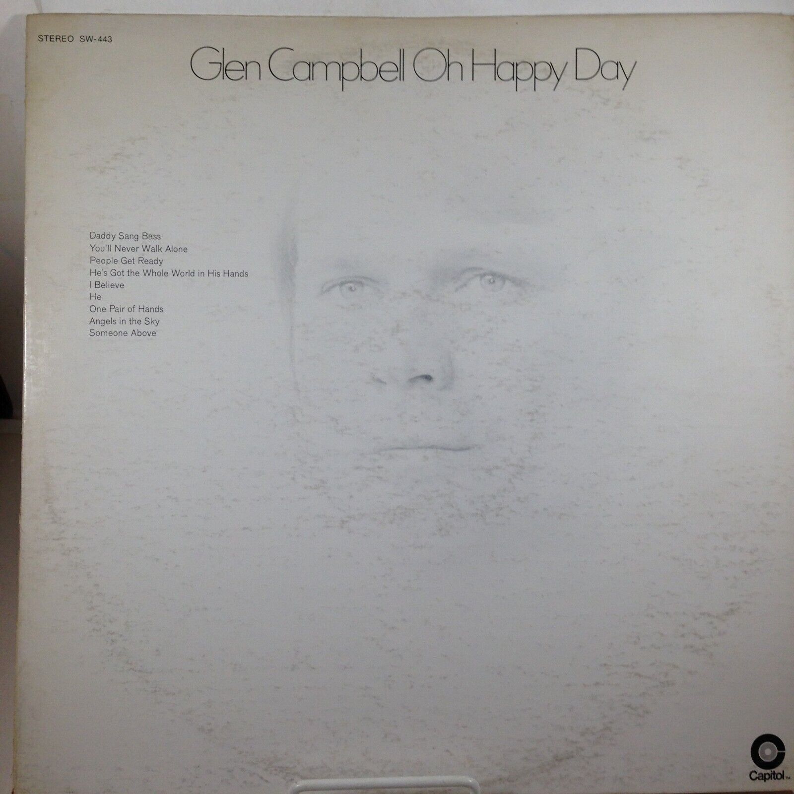 Vintage Vinyl LP Glen Campbell Oh Happy Day