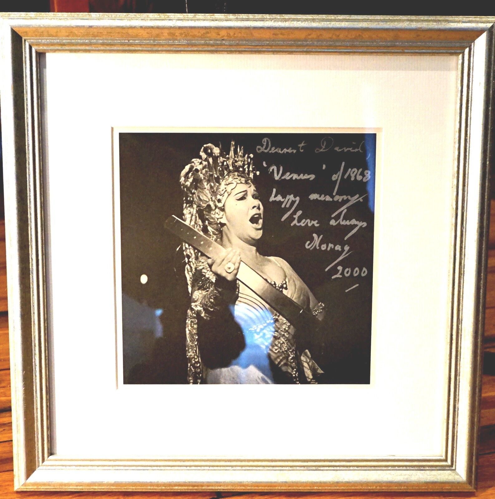 Beautiful Framed Signed Photo Of Opera Star Morag Beaton
