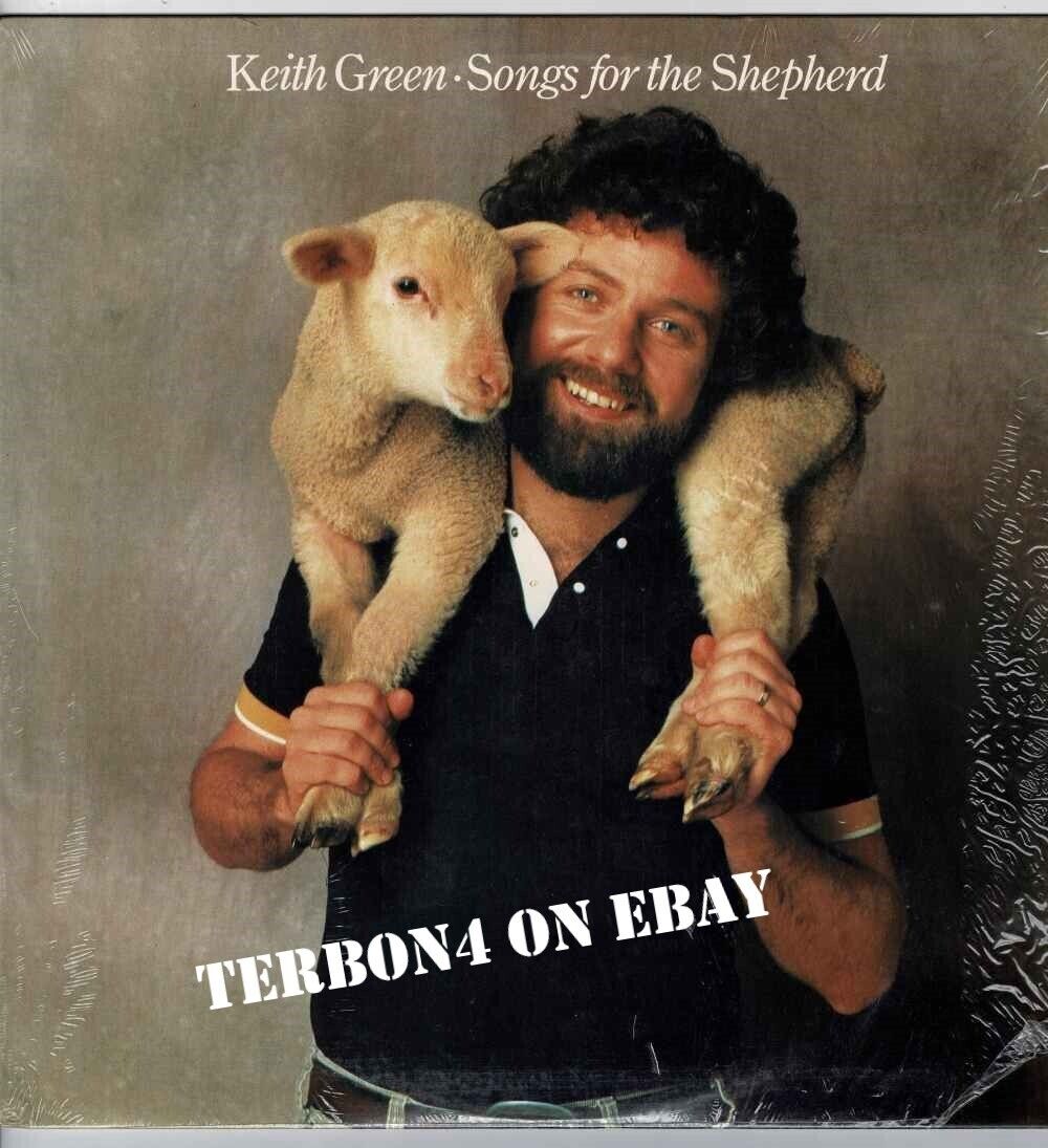Keith Green Songs For The Shepherd lp In Shrink + Bonus