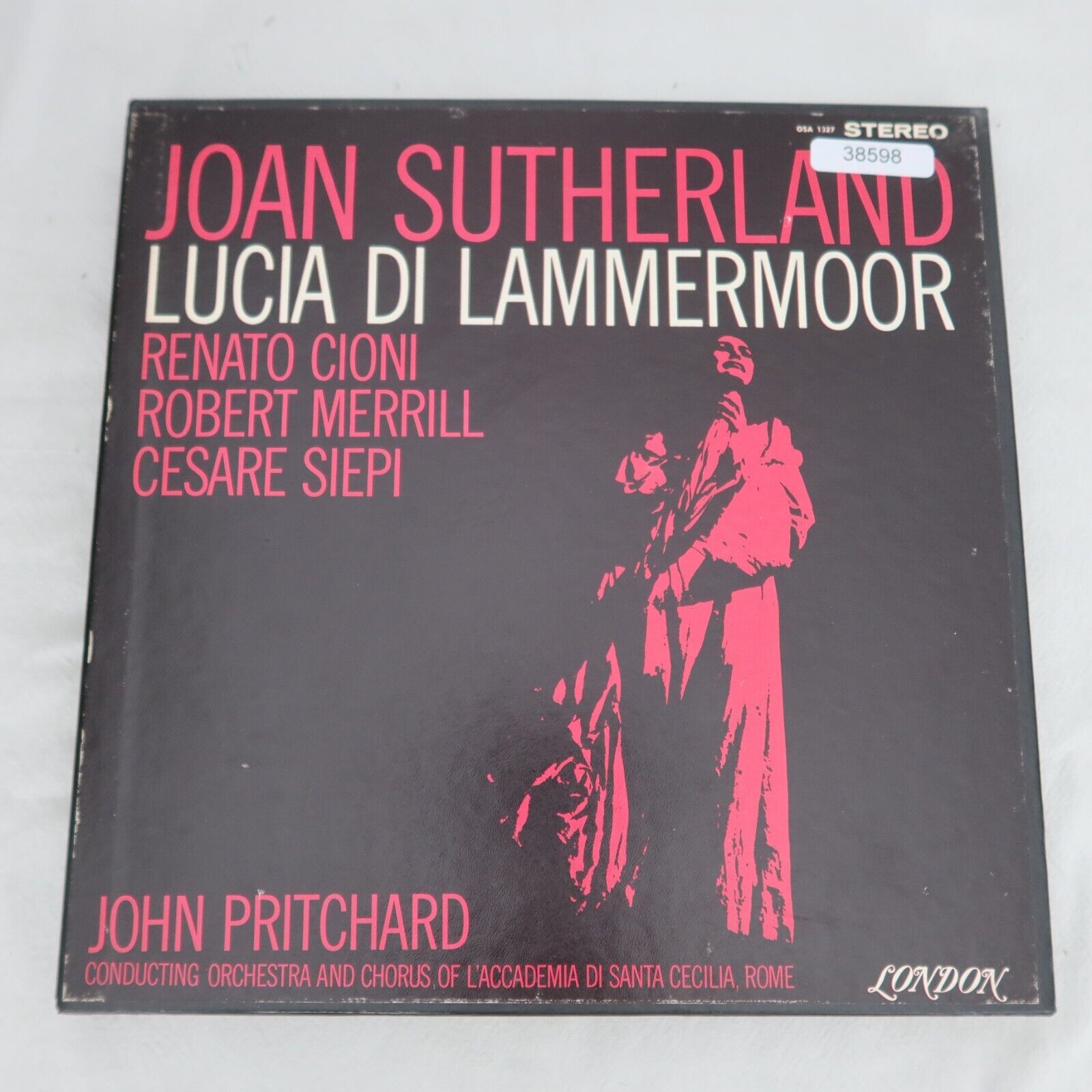 Joan Sutherland Donizetti Lucia Di Lammermoor Box Set Soundtrack LP Vinyl Recor