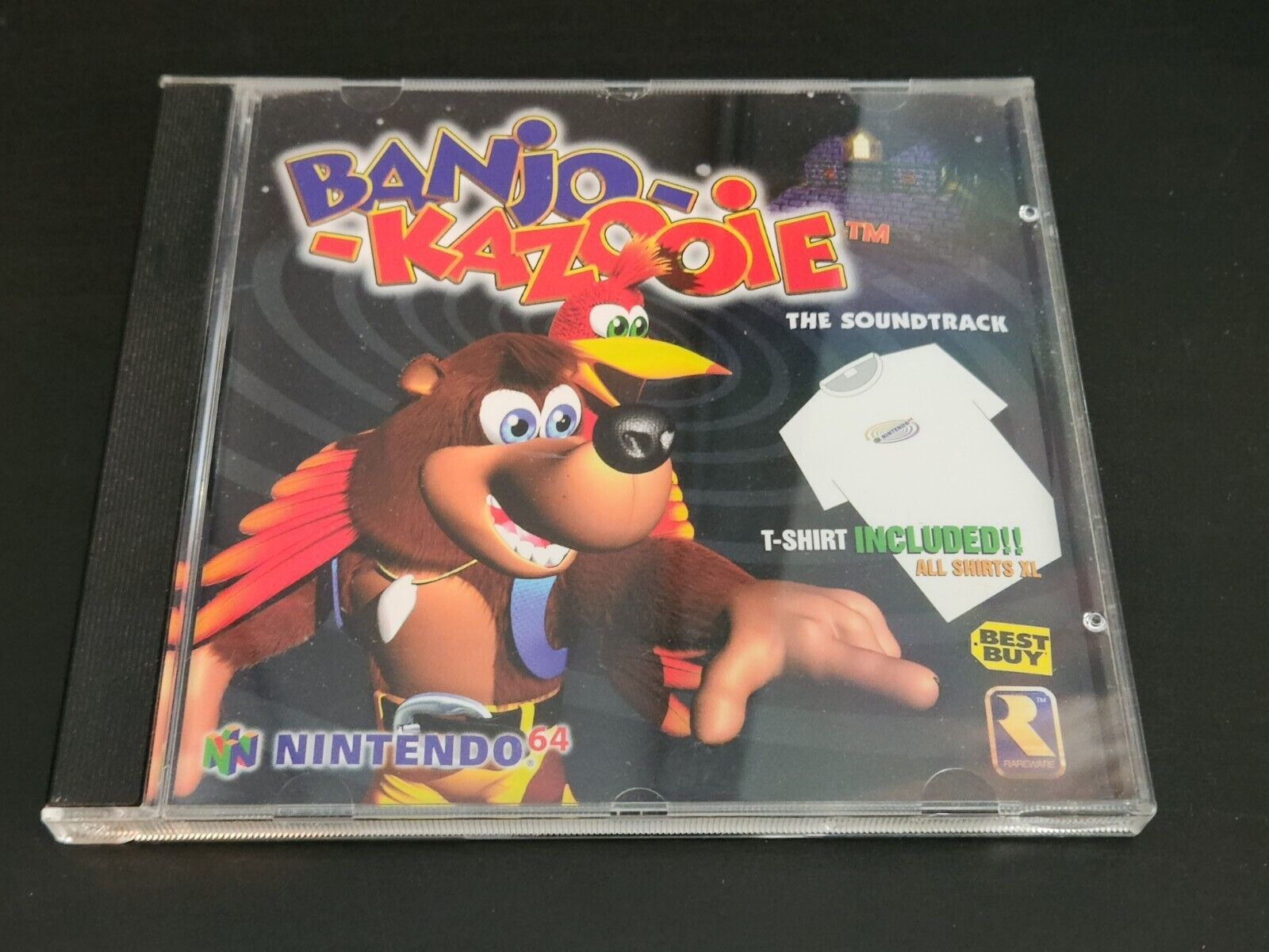 Nintendo 64 Banjo Kazooie Video Game Soundtrack CD Best Buy Exclusive * RARE *