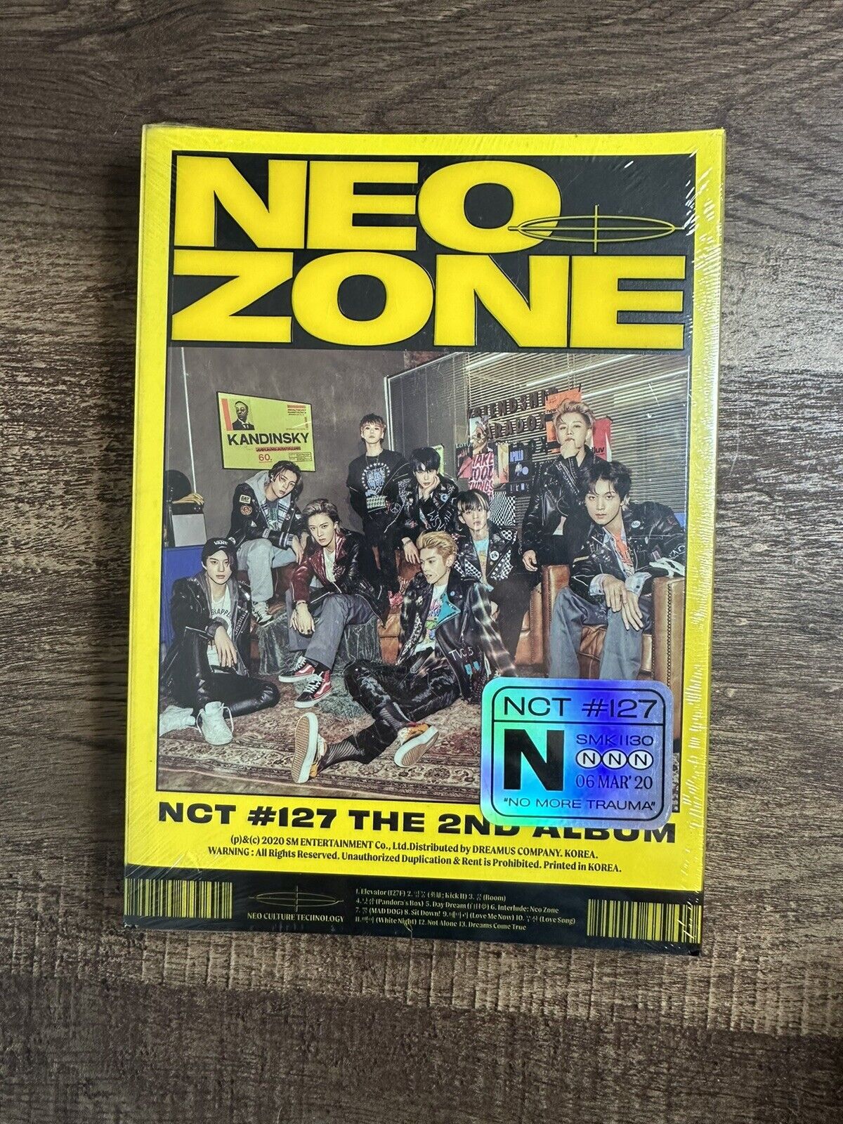 The 2nd Album 'NCT #127 Neo Zone' [N Ver.] Nct 127 (CD, 2020) SEALED l US SELLER