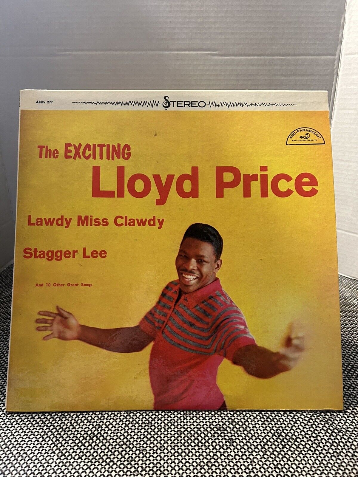 Lloyd Price - The Exciting Lloyd Price 1959 ABCS-277 1st Pressing Vinyl LP