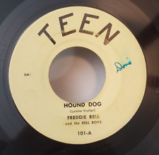 Freddie Bell and the Bell Boys HOUND DOG / MOVE ME BABY (R&R 45) #101 PLAYS VG picture