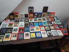 Lot Of 60 Untested Vintage 8 Track Music Tapes Motown, Oldies, Rock, Country  picture