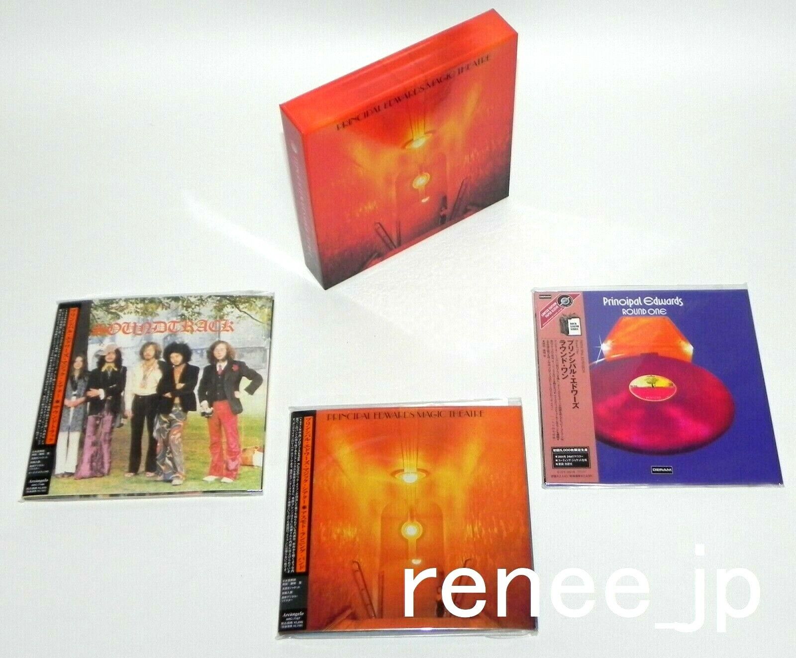 Principal Edwards Magic Theatre / JAPAN Mini LP CD x 3 titles + PROMO BOX Set