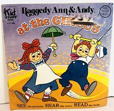 Raggedy Ann & Andy At The Circus Vintage Vinyl Record & Book See Hear Read NEW picture