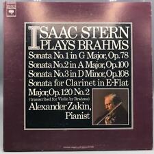 Vintage Isaac Sterns Plays Brahms Record Vinyl LP Album picture
