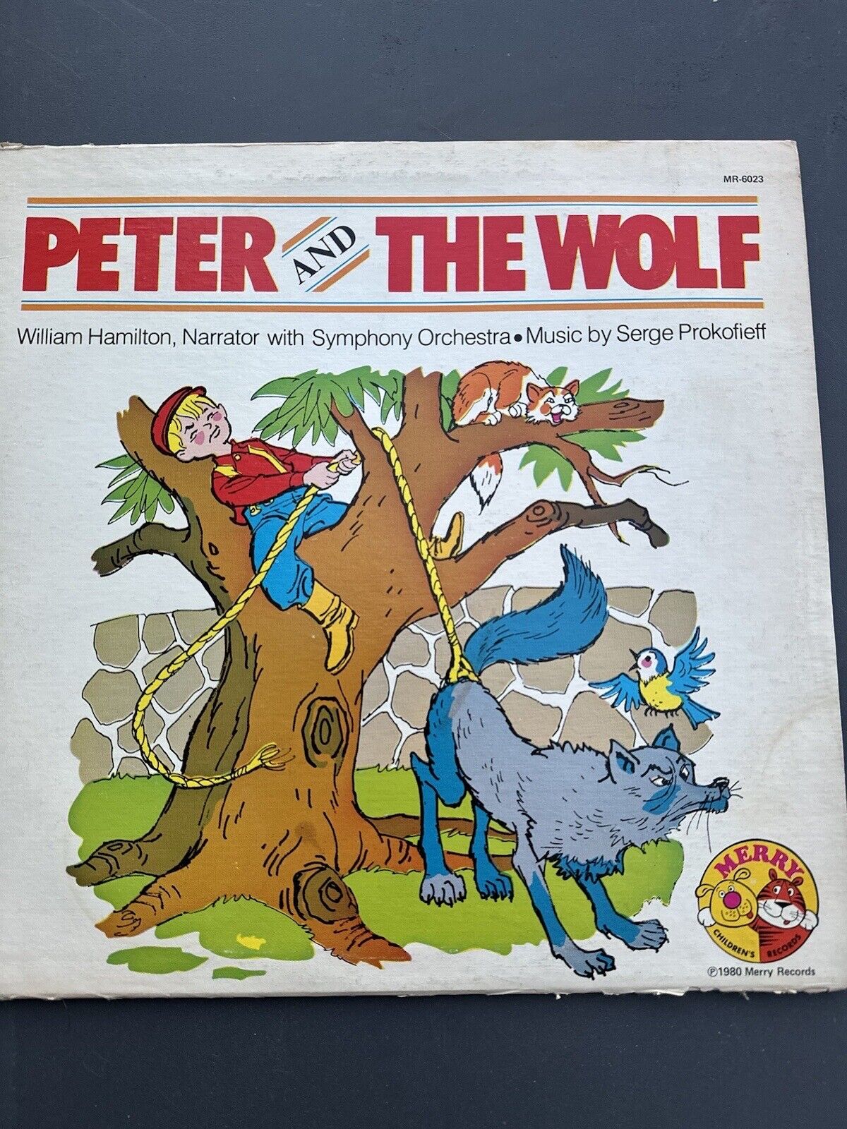 Vintage Kids “Peter The Wolf “ vinyl Mr-6023