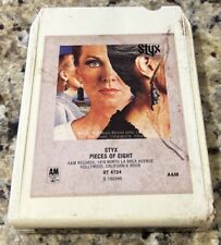 STYX PIECES OF EIGHT VINTAGE RARE 8 TRACK S 130395 A&M RECORDS picture