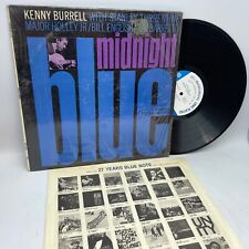 Kenny Burrell Midnight Blue 1963 Mono Non DG Vinyl LP in Shrink VG Blue Note picture