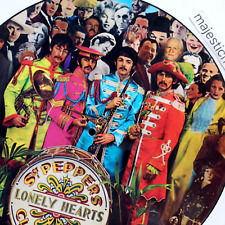 VINTAGE VINYL FIRST PICTURE DISC PRESSING THE BEATLES SGT PEPPERS LP RARE picture