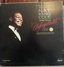 Unforgettable, by Nat King Cole Golden Treasury, Capitol Records, boxed set of 6 picture
