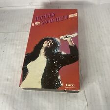 Vintage VHS A Hot Summer Night by Donna Summer 1983 Polygram Video picture
