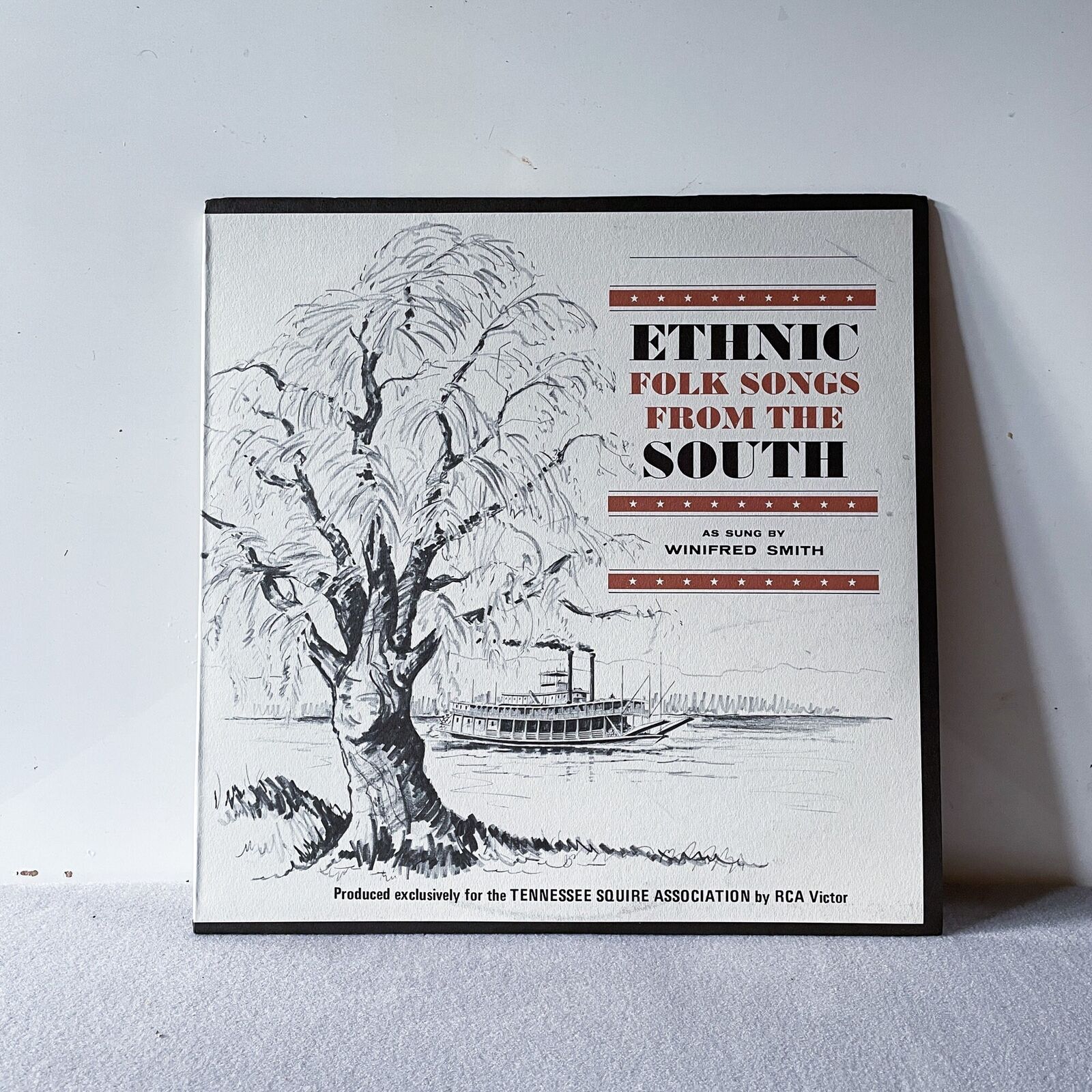 Winifred Smith - Ethnic Folk Songs From The South - Vinyl LP Record - 1962