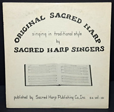33 1/3 record Original Sacred Harp Traditional Style by Sacred Harp Singers picture