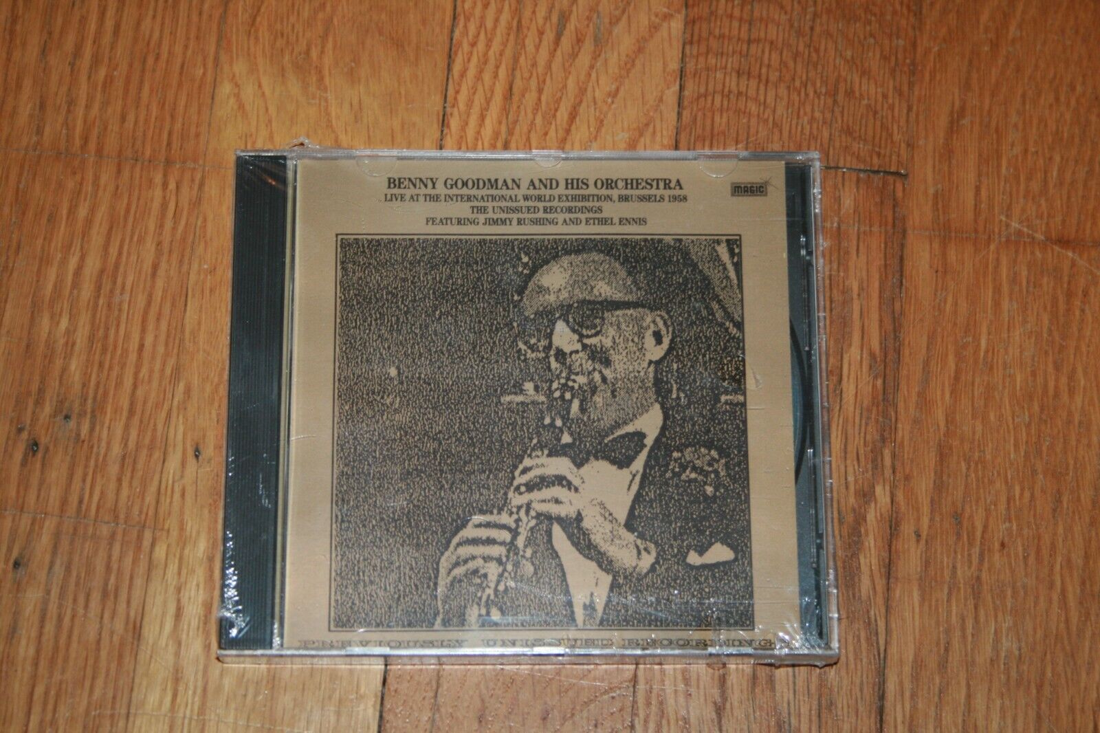 Brand New Sealed CD Benny Goodman and His Orchestra Live Int\'l Brussels 1958